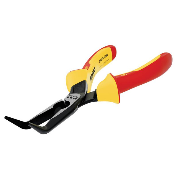 Bahco BAH2427S160 2427S ERGO™ Insulated Bent Nose Pliers 160mm (6.1/4in)