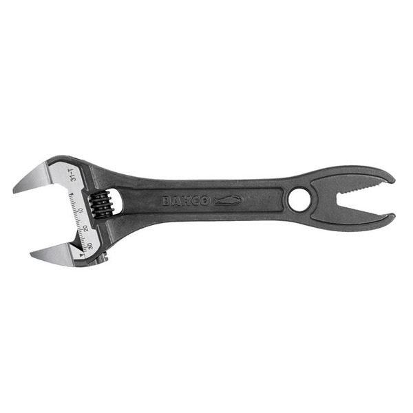 Bahco 31-T Thin Jaw Adjustable Spanner with Serrated Pipe Jaws
