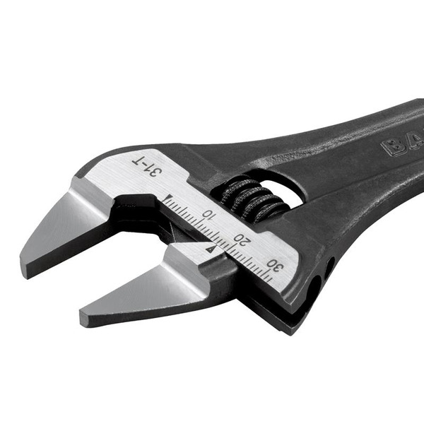 Bahco 31-T Thin Jaw Adjustable Spanner with Serrated Pipe Jaws
