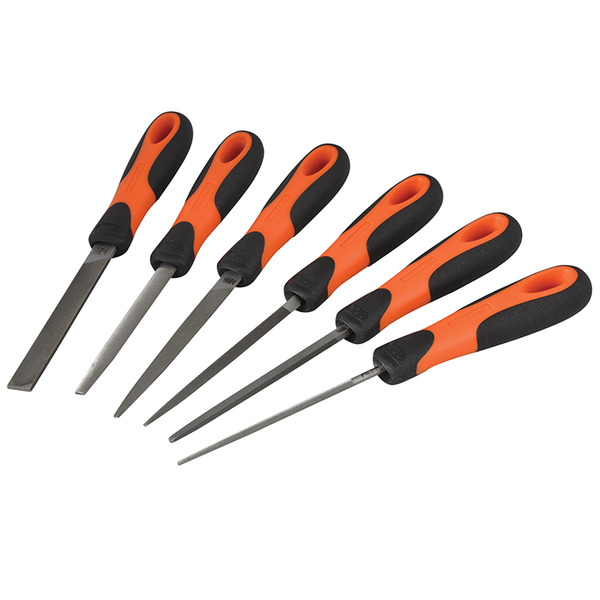 1-476 ERGO™ File Set 6 Piece 100mm (4in)