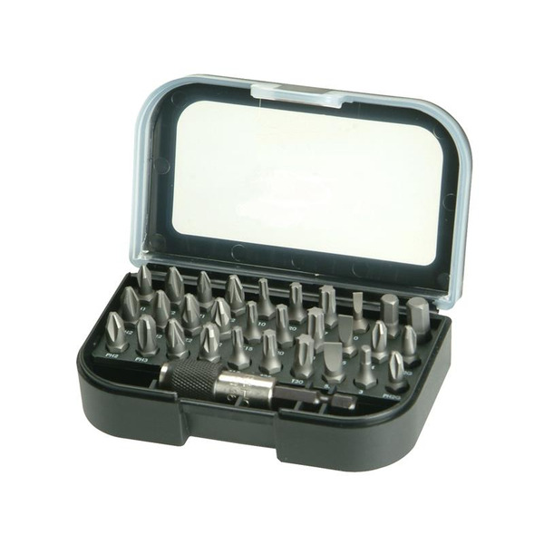 Bahco BAH59S31DISP 59/S31 Bit Set 31 Piece PH / PZ /TX- Display of 12