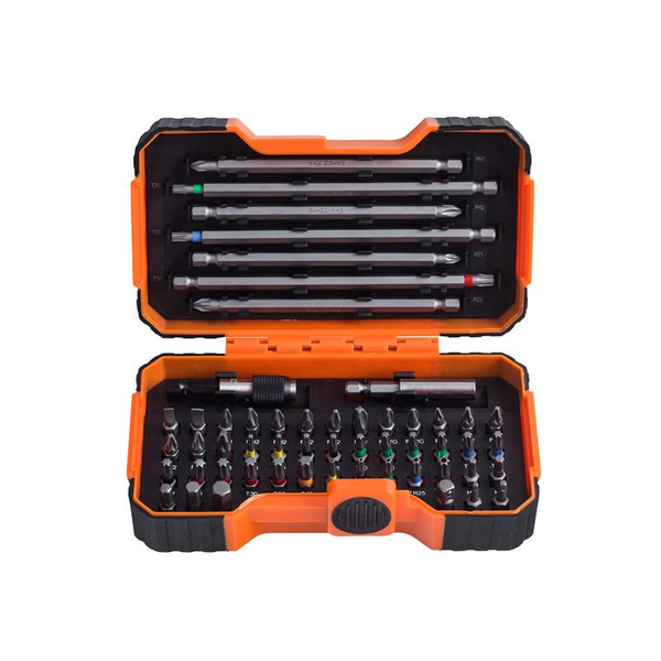Bahco BAH59S54BC 59/S54BC Colour-Coded Bit Set, 54 Piece