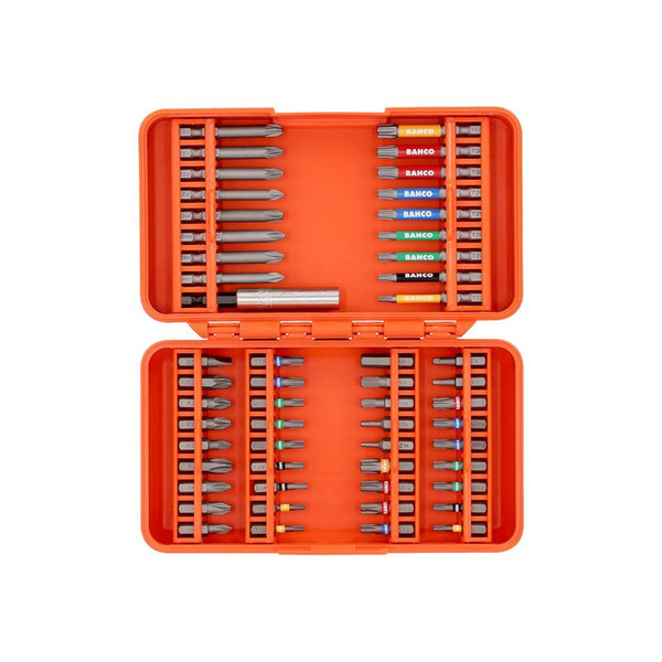 Bahco 59S/54C-1 Standard Bit Set, 54 Piece