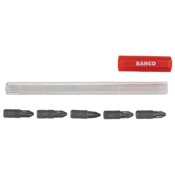 Bahco Screwdriver Bit Pen Display, 60 Piece