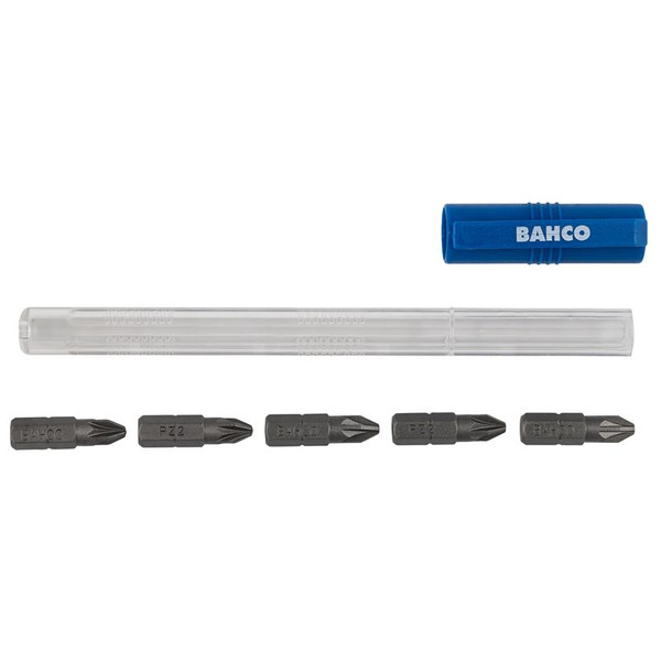 Bahco Screwdriver Bit Pen Display, 60 Piece