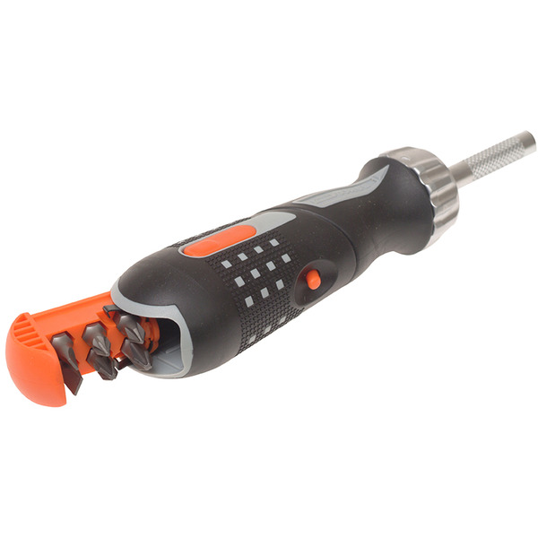 808050P Pistol Ratchet Screwdriver & 6 Bits