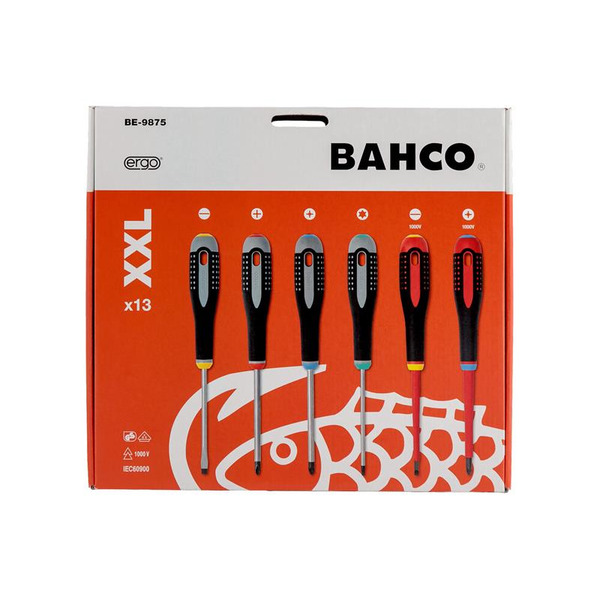 BE-9875 ERGO™ Screwdriver Set, 13 Piece