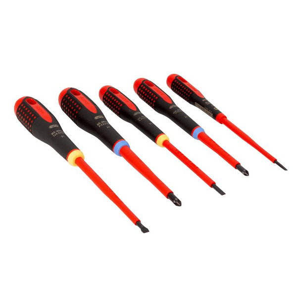 BE-9882S ERGO™ VDE Insulated Screwdriver Set, 5 Piece