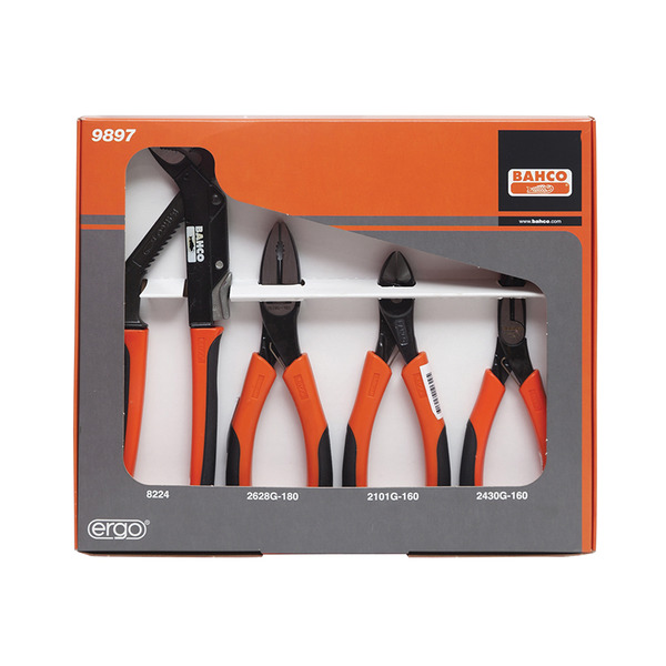 9897 Plier Set, 4 Piece