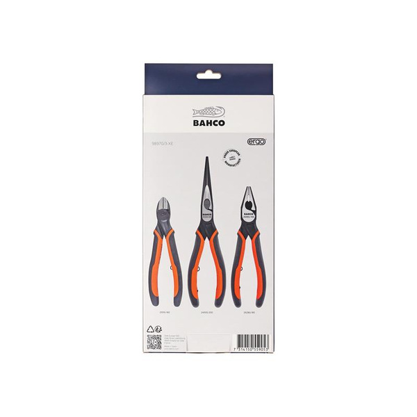 XMAS 9897G/3-XE Plier Set, 3 Piece