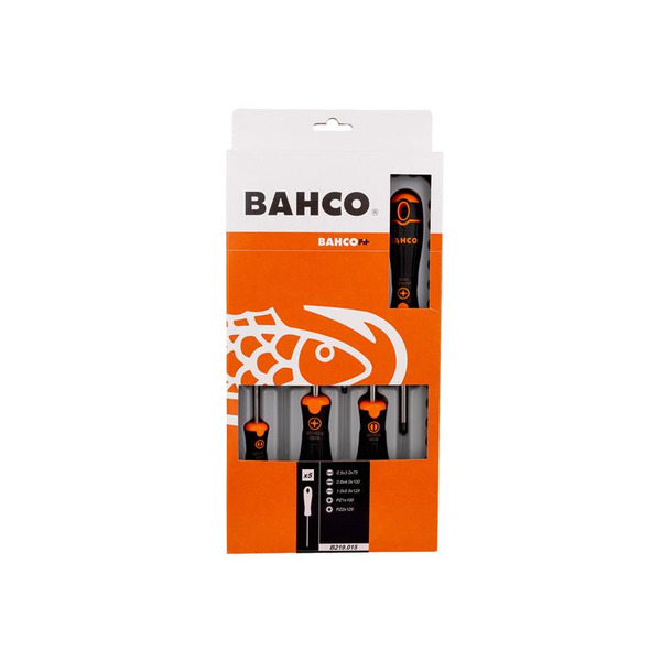 B219.015 BAHCOFIT Screwdriver Set, 5 Piece