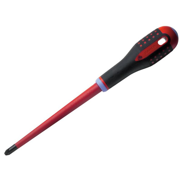 ERGO™ Slim VDE Insulated Pozidriv Screwdriver PZ2 x 80mm