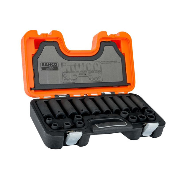 D-DD/S20 1/2in Drive Impact Socket Set, 20 Piece