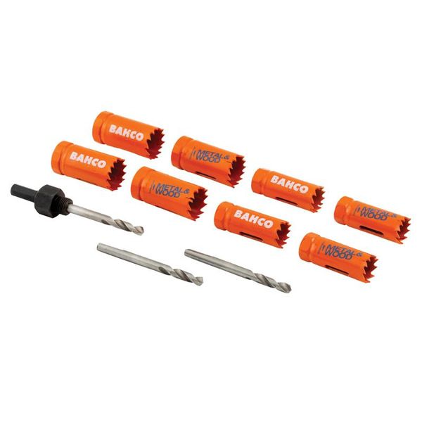 Contractor's Bi-Metal Holesaw Set, 11 Piece