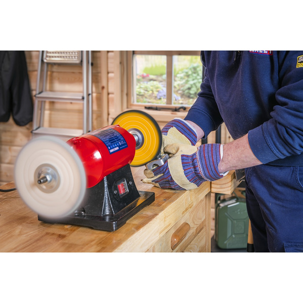 Sealey BB1502 150mm Bench Mounting Buffer/Polisher 370W/230V