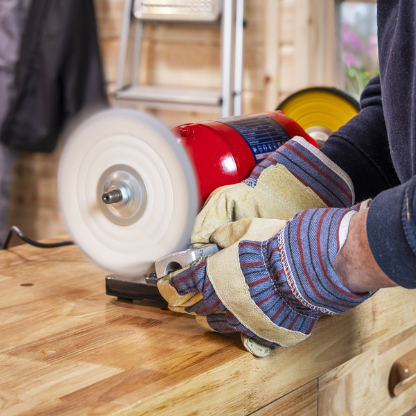 Sealey BB1502 150mm Bench Mounting Buffer/Polisher 370W/230V