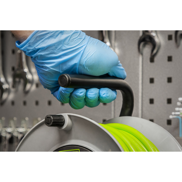 Sealey BCR153TG 15m Cable Reel with Thermal Trip 4 x 230V - Hi-Vis Green