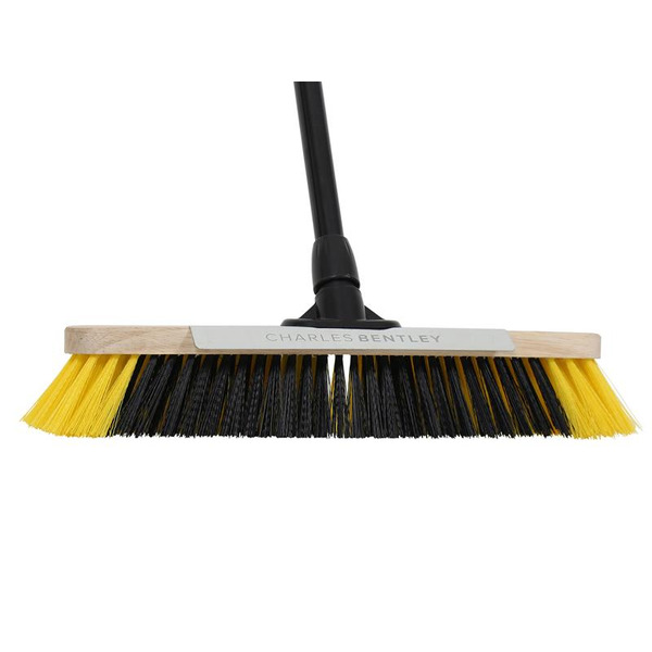 Dual Fill Soft PET Broom with Metal Scraper 457mm (18in)