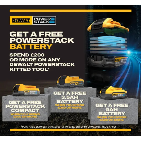 DeWALT DCS438E2T XR BL Cut Off Tool 18V 2 x 1.7Ah POWERSTACK Li-ion
