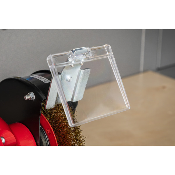 Sealey BG150XLW/98 150mm Bench Grinder with Wire Wheel 370W/230V