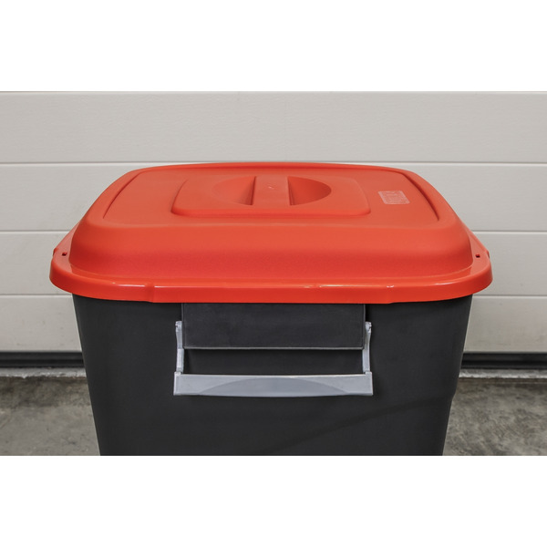 Sealey BM95R Refuse/Storage Bin 95L - Red