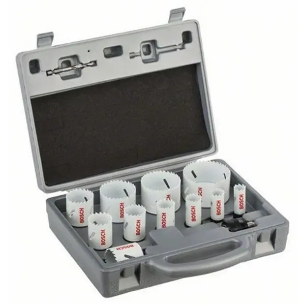 Bosch 2608594434 Professional Multi Material PC Plus Hole Saw Set 14 Pieces