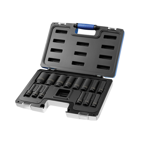 Britool Expert BRIE041602B Expert 1/2in Drive Deep Impact Socket Set, 14 Piece