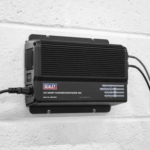 Sealey BSCU40A 12V Battery Smart Charger/Maintainer 40A