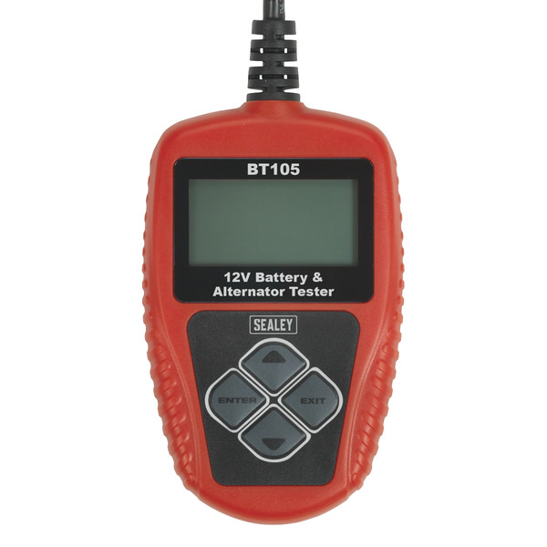 Sealey BT105 Digital Battery & Alternator Tester 12V