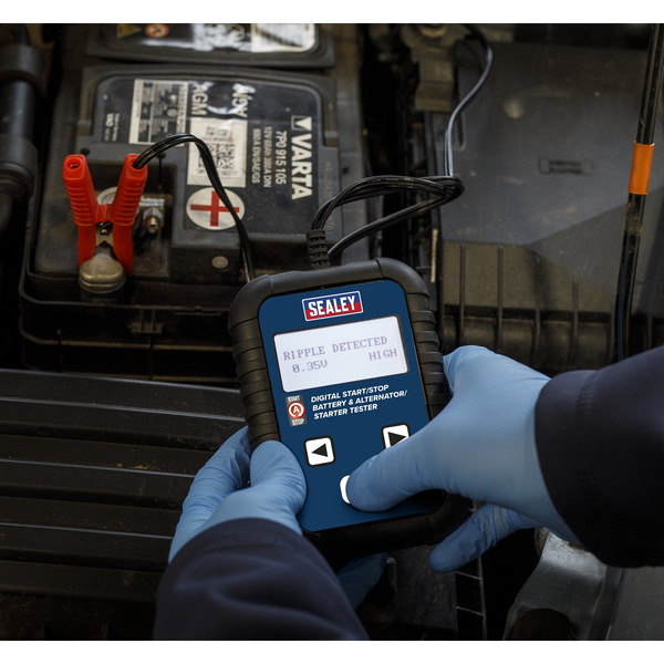 Sealey BT2011 Digital Start/Stop Battery & Alternator/Starter Tester 12/24V