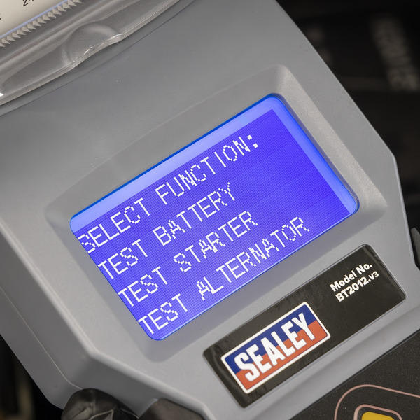 Sealey Digital Battery & Alternator/Starter Tester with Printer 12V