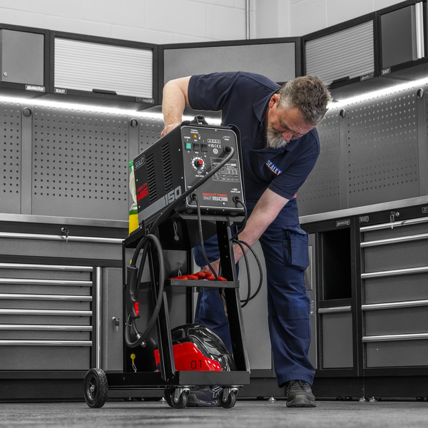 Sealey BTR4 Universal Trolley for Portable MIG Welders