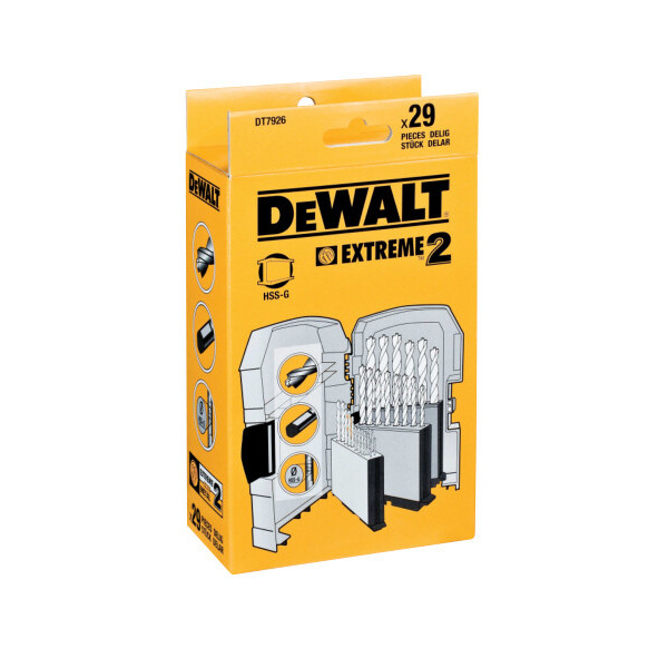 DeWalt DT7926-XJ Extreme 2 Metal Drill Bit Set 29 Piece
