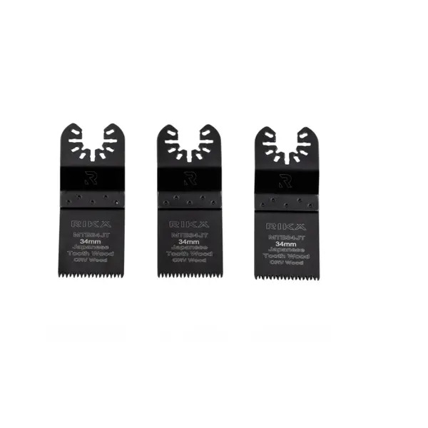 Rika RIKÄ MTB34JT 34mm Japanese Tooth Wood Multi Tool Saw Blade 3pk