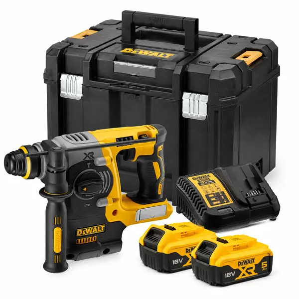 DeWalt DCH273P2-GB 18V XR Brushless SDS-Plus Hammer Drill ? 2 x 5Ah Batteries
