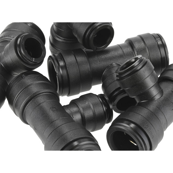 Sealey CAS2215T John Guest&reg; Reducing Tee 22-15mm - Pack of 5