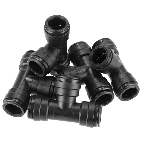 Sealey CAS22ET John Guest&reg; Equal Tee 22mm - Pack of 5