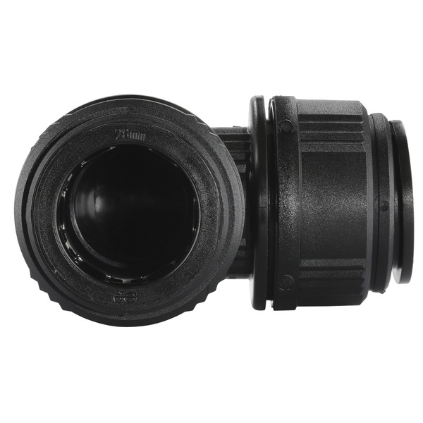 Sealey CAS28EE John Guest&reg; Equal Elbow 28mm - Pack of 5