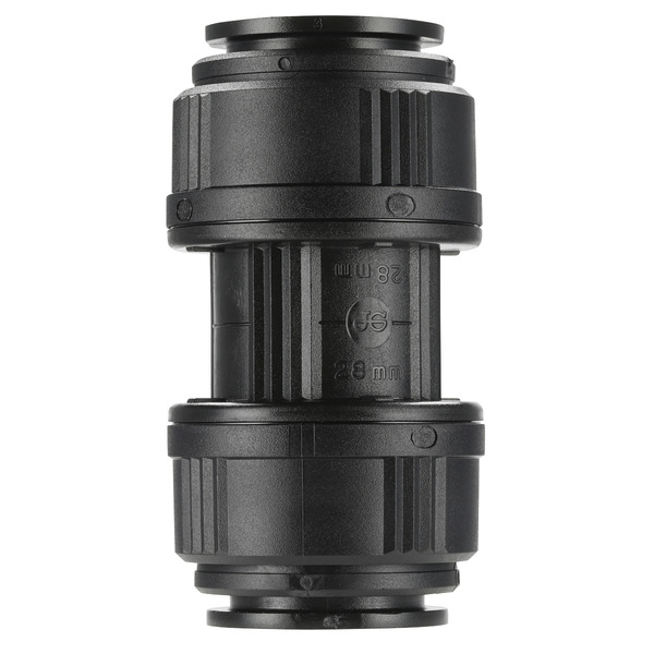 Sealey CAS28SC John Guest&reg; Straight Connector 28mm - Pack of 5