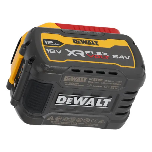DeWalt DCB5480-XJ 18V/54V XR Flexvolt 12Ah Tabless Battery