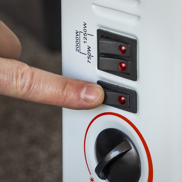 Sealey CD2005T Convector Heater with 3 Heat Settings Thermostat & Turbo Fan 2000W