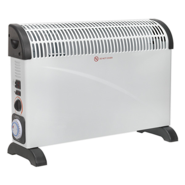 Sealey CD2005TT Convector Heater with Turbo, Timer & Thermostat 2000W/230V