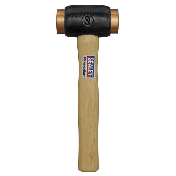 Sealey CFH04 Premier Copper Faced Hammer with Hickory Shaft 4.3lb
