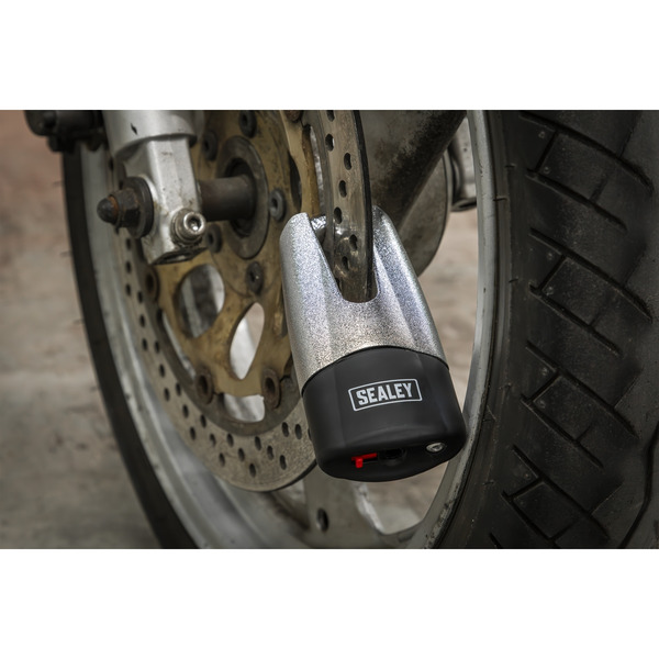 Sealey CLA109DL Motorcycle Chain & Disc Lock 10.5 x 10.5 x 1500mm 4* ART Approved