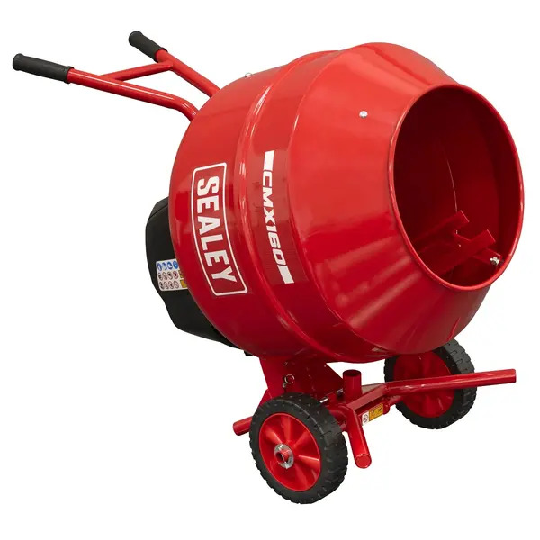 Sealey CMX160 160L Cement Mixer with Stand 650W