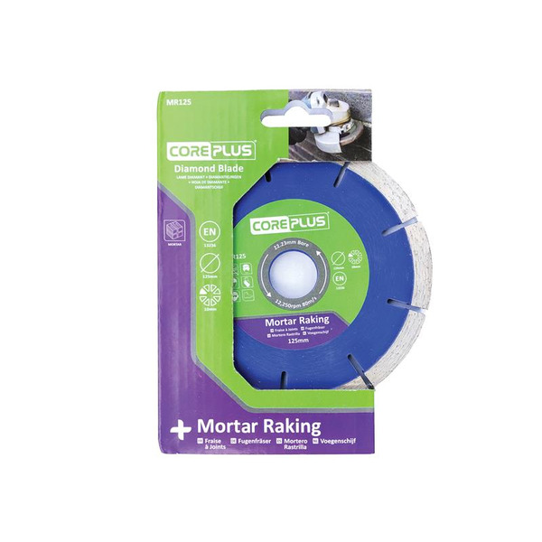 CorePlus CORDBMR125 MR125 Mortar Raking Diamond Blade 125mm