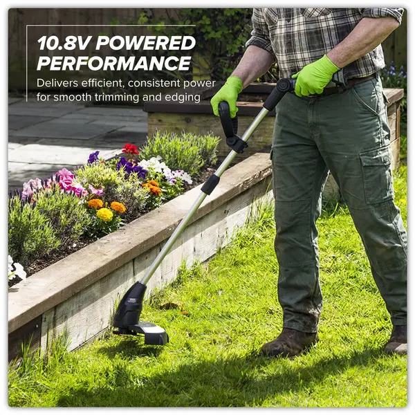 Sealey CP108VGS SV10.8 Series Cordless Grass Trimmer Kit 10.8V 2Ah