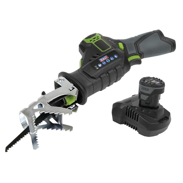Sealey CP108VRS SV10.8 Series Cordless Reciprocating Saw Kit 10.8V 2Ah