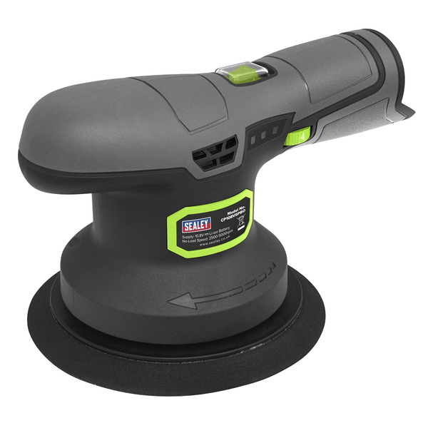 Sealey CP108VSP SV10.8 Series 150mm Cordless Dual Action Sander/Polisher Kit 10.8V 2Ah