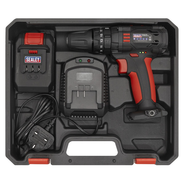 Sealey CP18VLD 10mm Cordless Combi Drill 18V